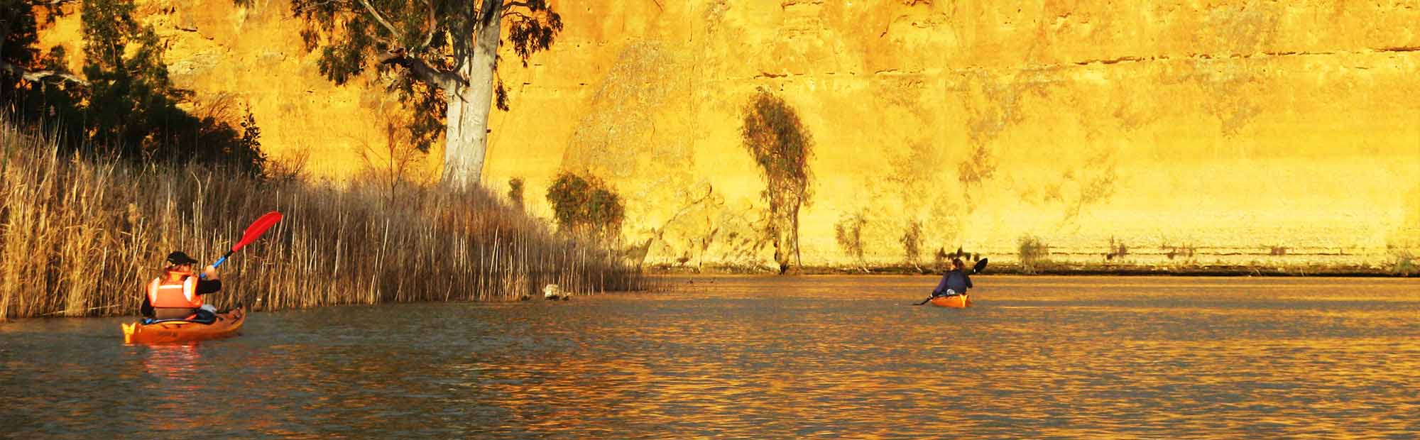 Kayaking the Big Bend, River Murray