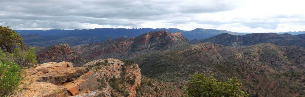 View north from Mt Andre, photo Mike Round