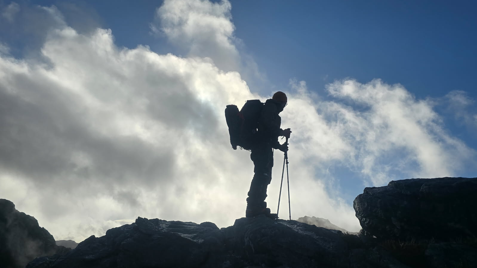 arthur range hiker