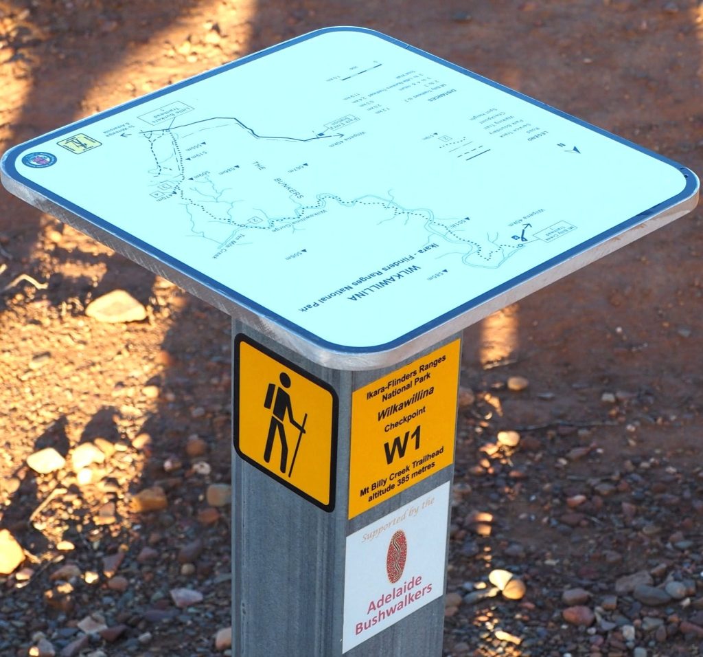 wilkawillina trail info